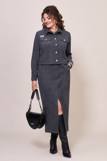 Костюм/комплект Mira Fashion 5593 двойка графит #1