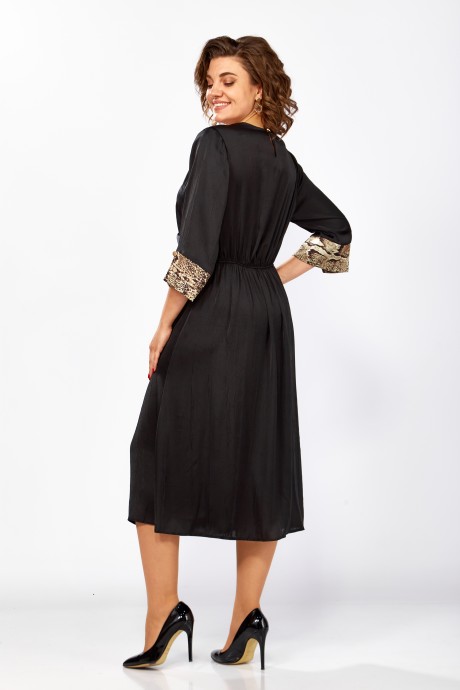 Платье Mira Fashion 5606 черный размер 50-56 #3