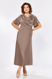 Вечернее платье Mira Fashion 5613 капучино #1