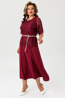 Вечернее платье Mira Fashion 5718 бордо