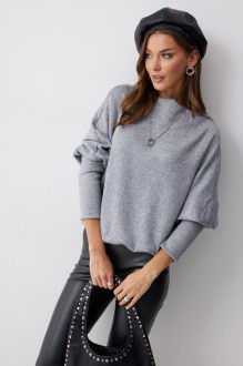 Джемпер (кофта) Люше 4209 серый #1