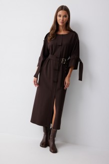 Платье Люше 4212 коричневый #1
