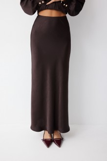 Юбка Люше 4238 коричневый #1