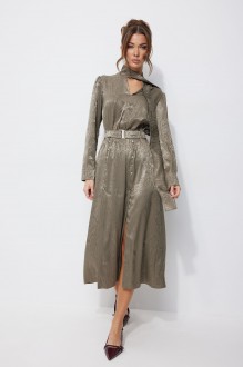 Платье Люше 4248 оливка