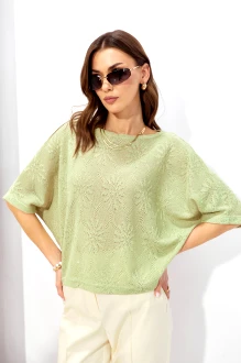 Джемпер (кофта) Люше 4353 зеленый