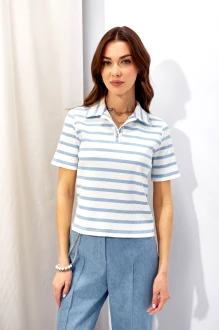 Джемпер (кофта) Люше 4344 голубой