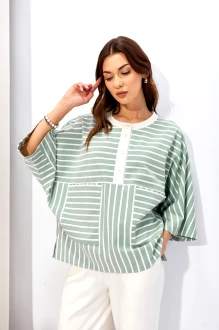 Джемпер (кофта) Люше 4345 мятный