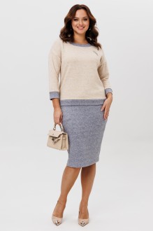 Костюм/комплект Galean Style 786 .1 бежевый, серый