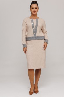 Костюм/комплект Galean Style 996 бежевый, серый