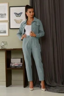 Брючный костюм Galean Style 823 .1 голубой