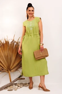 Платье Galean Style 894 .2 салатовое