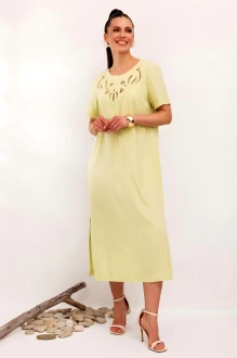 Платье Galean Style 1011 лимонное