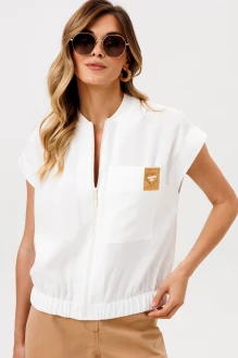 Жилетка GIZART 15398 молочная