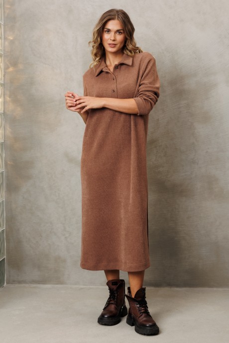 Платье GIZART 5423 капучино размер 44-52 #2