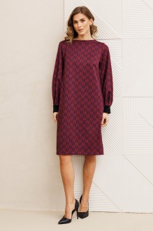 Платье GIZART 7385 /1 сине-красный