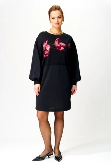 Платье GIZART 5356 /1 маки, бордовый