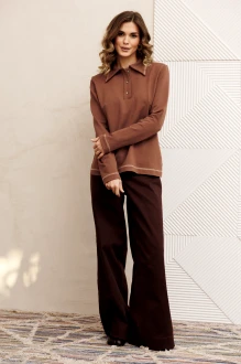 Брючный костюм GIZART 5415 мокко мусс