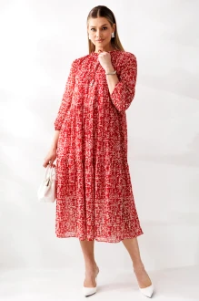 Платье Мублиз плюс 290 красное