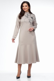 Платье Такка 25-255 -1 серый