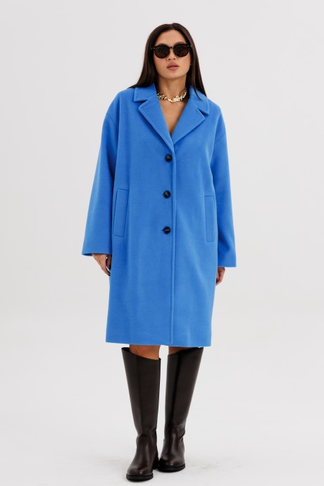 Пальто Fantazia Mod 4950 синий размер 44-52 #3