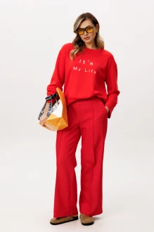 Брючный костюм Fantazia Mod 5070 красный