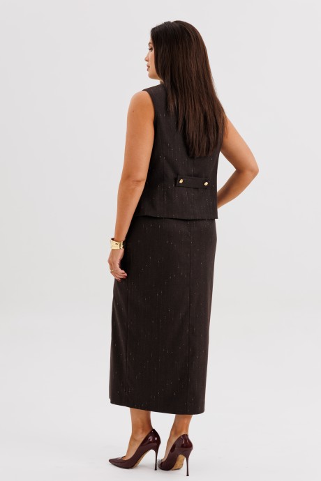 Костюм/комплект Fantazia Mod 5248 шоколад размер 46-52 #7