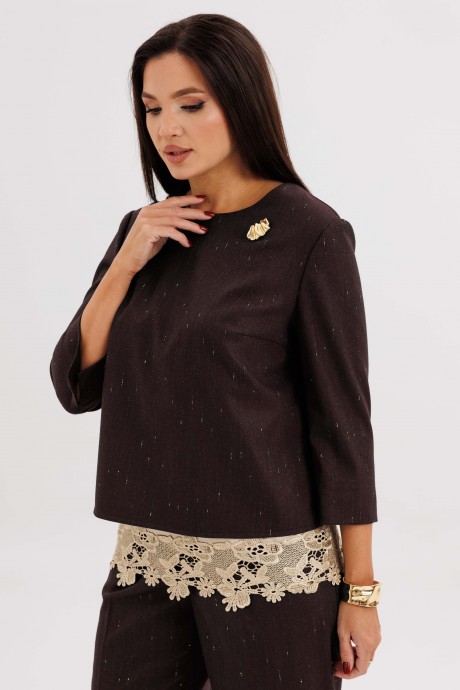 Костюм/комплект Fantazia Mod 5318 тройка шоколад размер 44-52 #3