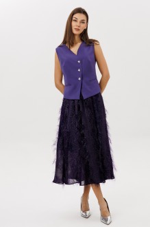 Юбочный костюм Fantazia Mod 5336 черника