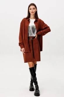 Юбочный костюм Fantazia Mod 5201 медно-рыжий