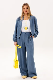 Брючный костюм Fantazia Mod 5438 голубой
