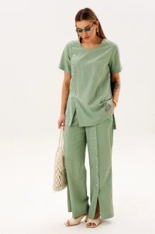 Брючный костюм Fantazia Mod 4847 /1 фисташковый