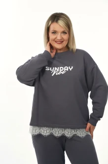 Свитшот OVERYOU 240 графит