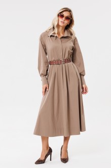 Платье PRATA wear s003 коричневый #1