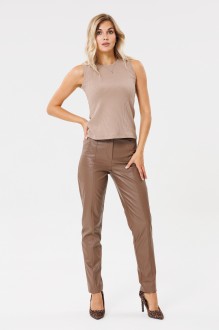 Брюки PRATA wear s004 коричневый #1