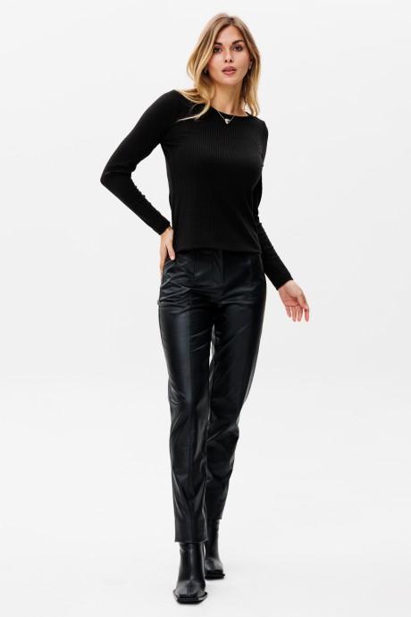 Джемпер (кофта) PRATA wear S025 черный размер 42-50 #5