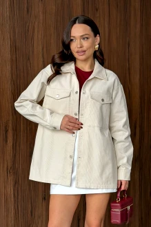 Рубашка PRATA wear s022 молочная