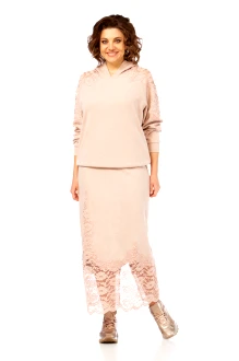 Юбочный костюм Diamant 2146 Розовый