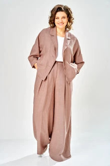 Брючный костюм Diamant 2158 капучино