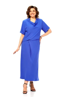 Платье Diamant 2079 синее