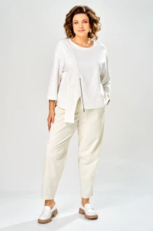 Брючный костюм Diamant 2160 молочный