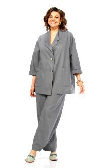 Брючный костюм Diamant 2168 серый