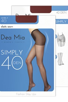 Колготки Dea Mia SIMPLY 40 bronz #1