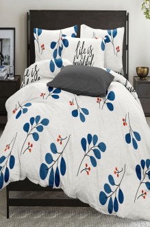 Постельное бельё СонМаркет Бязь 1,5-а спальный Жизнь прекрасна #1